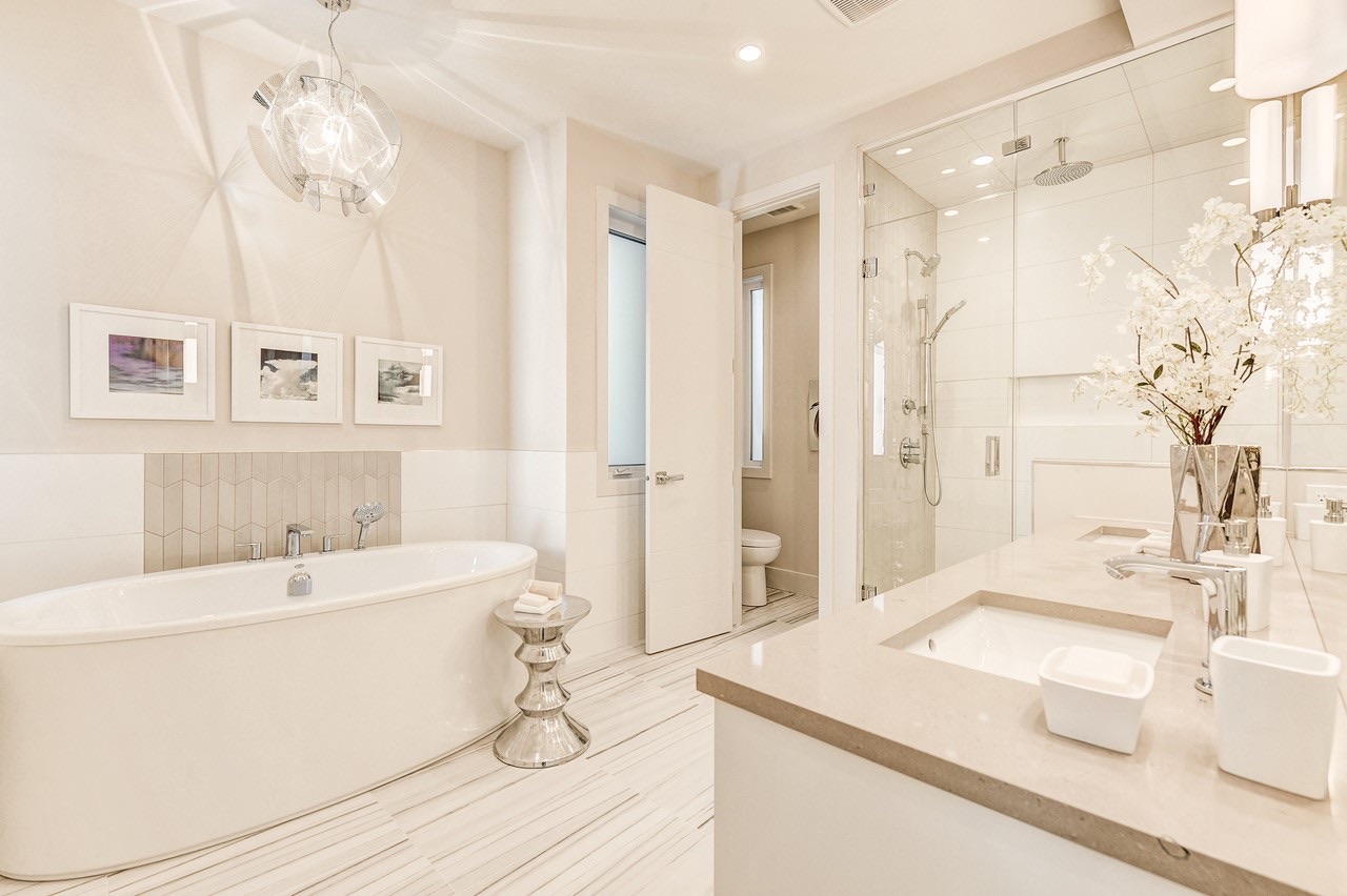 Custom bathroom cabinetry