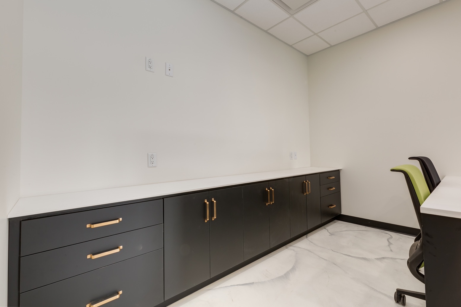 Commercial boardroom millwork