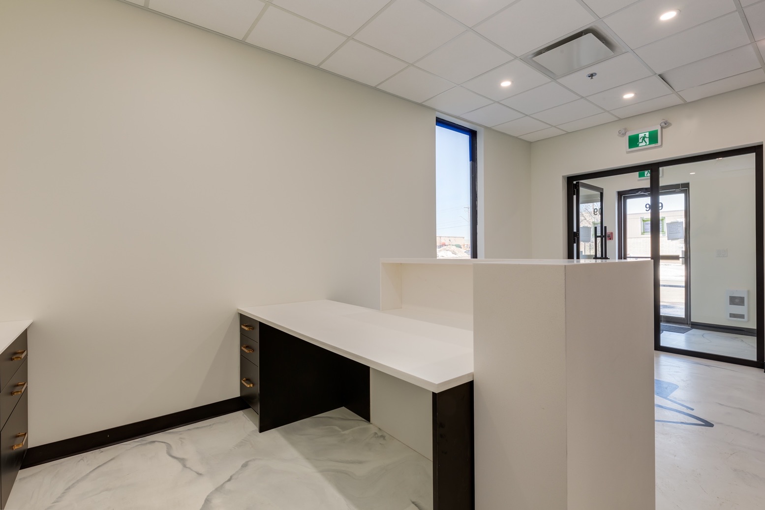 Commercial millwork and reception desks — Heinrich Designs