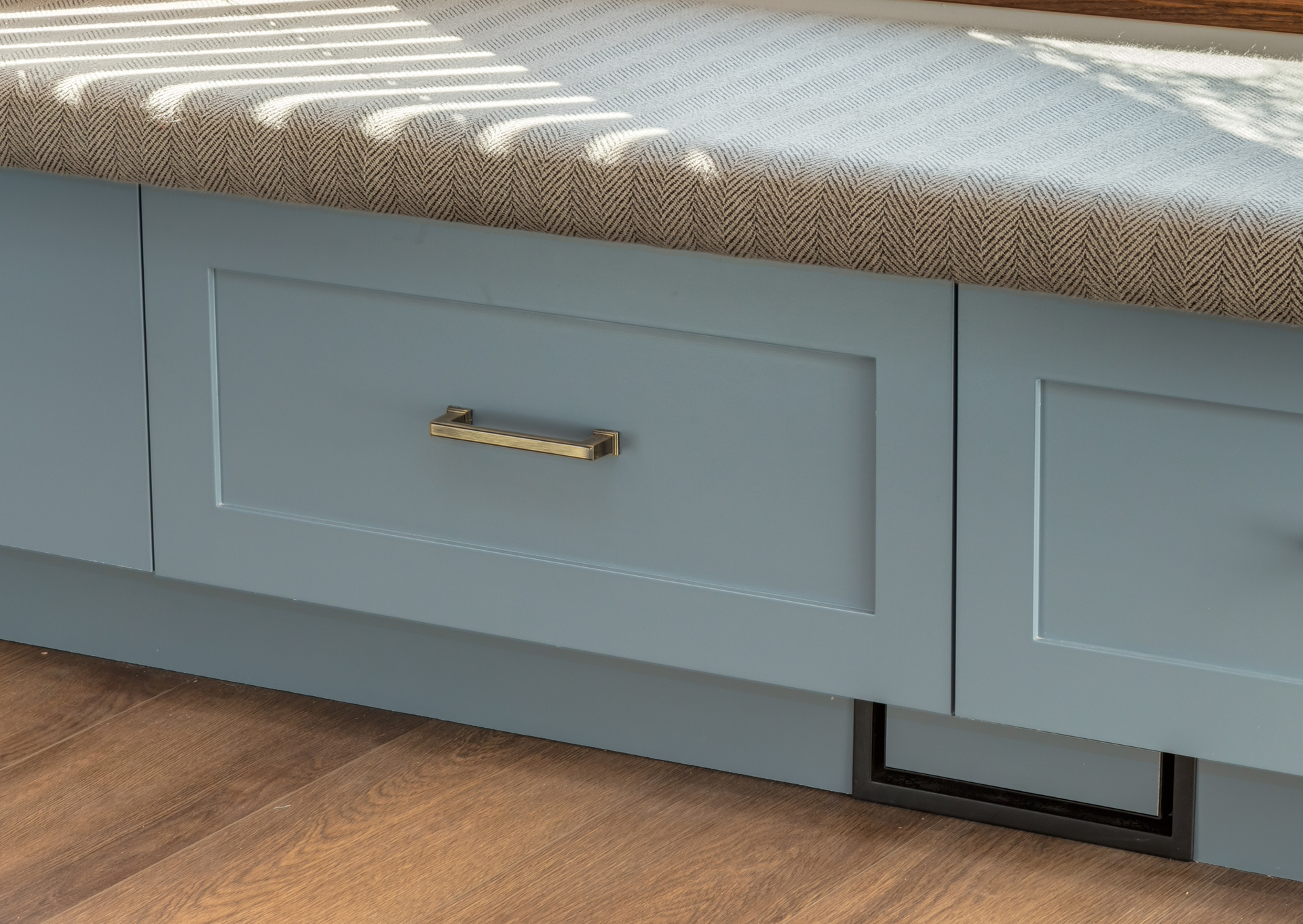 Kitchen bench closeup