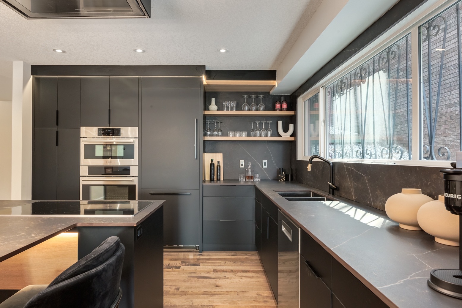 Custom kitchen view 3