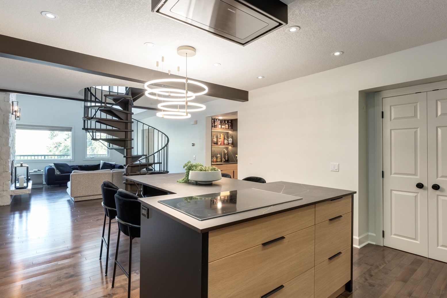 Custom kitchen view 4