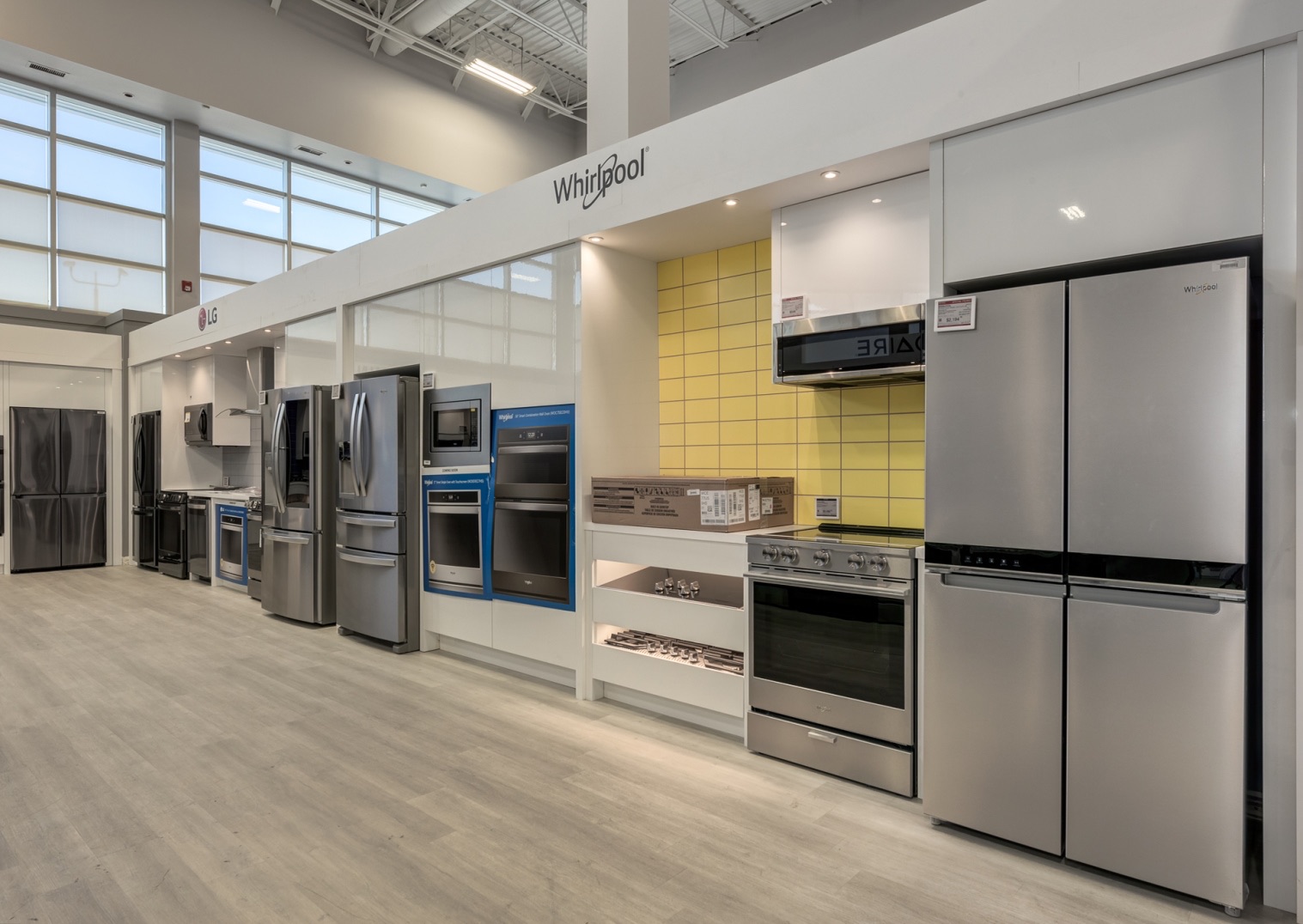 Appliance display complete